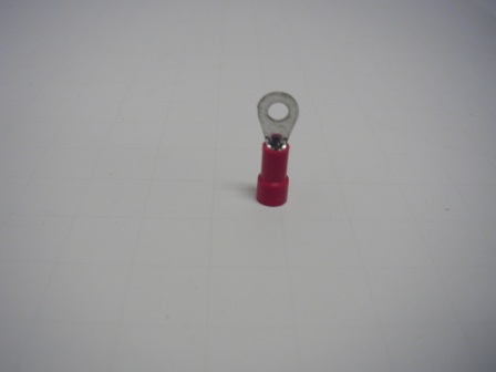 22 - 18 Gauge No. 6 Ring Terminal / Red Insulated Vinyl (Item #12) $.10 Each